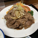 飯山食堂 - 焼肉定食 700円