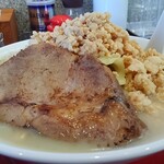 濃厚鶏白湯タンメン まつ井 - 濃厚鶏白湯タンメン＋チャーシュー