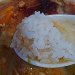 濃厚鶏白湯タンメン まつ井 - 追い飯も美味しい
