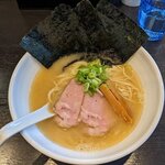 麺処まるは RISE - 限定：魚介豚骨醤油そば