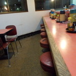 早稲田軒 - カウンター席