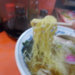 早稲田軒 - 美味しい細麺でした。