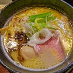 麺の風 祥気 - 限定麺 鶏塩白湯そば@900