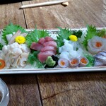 呑める魚屋 魚徳 - 