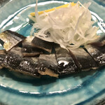 かんだ光壽 - 秋刀魚の燻製