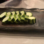 かんだ光壽 - ズッキーニ漬物