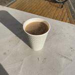 喫茶 ベレー - どろどろ。底にひとつぶの白玉！冷えた身体に染みる。