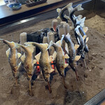 柳家 - 子持ち鮎の塩焼き