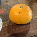 柳家 - 食後のデザート、みかん