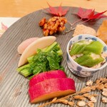 田園調布 和食 おのだ - お通し