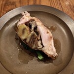 ラ･マンチーナ - 鶏、小布施栗、キノコのロースト