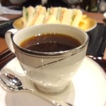 よつば珈琲 - ブルーマウンテン。　２杯目は、アイスコーヒーにしました。