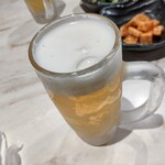 焼肉 蒼 - 【2021.11.27(土)】生ビール(中)490円