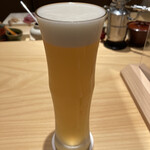 華丸吉日 - 生ビールで乾杯‼️