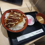 めし処 甲州亭 - 甲州味噌かつ丼940円 202111