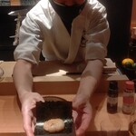 麻布 黒しゃり - 