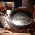 麻布 黒しゃり - 