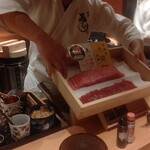 麻布 黒しゃり - 