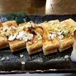 こんごう庵 - 名物ジャンボ油揚げ：580円+税