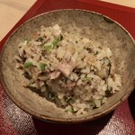 料理屋 植むら - 秋刀魚ご飯