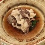 料理屋 植むら - ツキノワグマの熊鍋〜九条ネギ、下仁田こんにゃくと共に