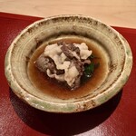 料理屋 植むら - ツキノワグマの熊鍋〜九条ネギ、下仁田こんにゃくと共に