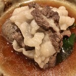 料理屋 植むら - ツキノワグマの熊鍋〜九条ネギ、下仁田こんにゃくと共に