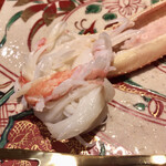 料理屋 植むら - 焼ガニ(足)