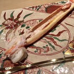 料理屋 植むら - 焼ガニ(足)