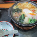 鍋焼きうどん！