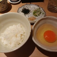 焼鳥 おみ乃 - 卵かけご飯