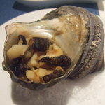 和ダイニング ハタケナカ - さざえのつぼ焼き