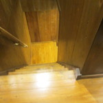 Uotora - 2012-12　お店階段。リニューアルしたて
