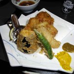 米八 - アンコウの唐揚げ