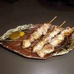 米八 - 焼鳥　塩で