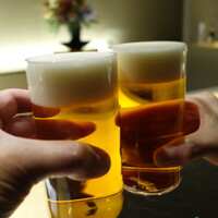 眞善美 - 生ビールで乾杯♪
