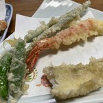 Sakau - 天ぷら定食（かきあげつき）1,500円