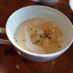 ルミエール - 2012.12. セットのポタージュ