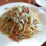 ルミエール - 2012.12. アンチョビとキャベツのペペロンチーノ