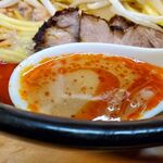 味噌っ子 ふっく - 辛味噌らーめん (850円) + 大盛り(100円)