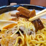 味噌っ子 ふっく - 辛味噌らーめん (850円) + 大盛り(100円)