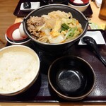 すき家 - 2021年11月　牛すき鍋定食