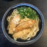 あずみうどん - ごぼう天うどん　　450円