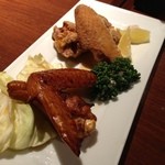 居酒屋 感 - 天草大王の焼＆唐揚げ ハーフ