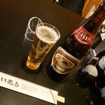 とんかつ にいむら - 瓶ビール