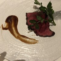 リストランテ　ウミリア - 黒毛和牛のロースト　仔羊のローストから変更してもらいました！