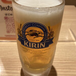 たこ昌 - 生ビール2杯目