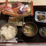 TAMAYA DINING BAR - おやじ盛り定食　1,400円(税抜)