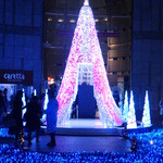 イデミスギノ - カレッタ汐留のX'masイルミ（カップルでいくと写真を撮ってくれます♡）