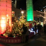 イデミスギノ - ライトタワープラザのX'masイルミ